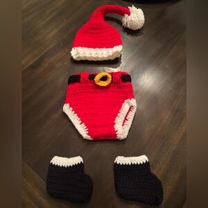 Newborn Santa Outfit